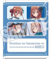 【中古】雑貨 中野三玖 ポストカードケース ＜FIVE Memories＞ 「きゃらっとくじ発売5周年記念 TVスペシャルアニメ 五等分の花嫁∽ ～FIVE Memories～ vol.3」