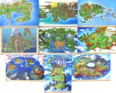 カロス地方　ポスター カロス地方 ポスター【21cm×30cm】 - メルカリ