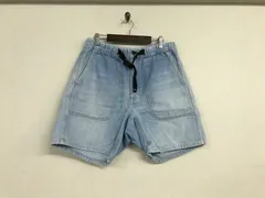 本物リーLeeコットンイージーベイカーデニムショートハーフパンツサーフミリタリーアメカジワークビジネススーツモードドレスストリートスケーターゴルフメンズ青ブルーL