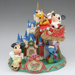 ディズニー　TDLクリスマスファンタジー2007　フィギュア　東京ディズニーランド　ミッキー　ミニー　プルート　スティッチ　VC00403