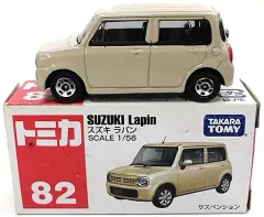 【中古】トミカ 1/56 スズキ ラパン(ライトブラウン) 「トミカ No.82」のサムネイル