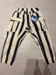 【新品未使用タグ付き】BREEZE ストライプ　ロングパンツ
