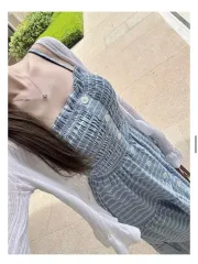 ノースリーブ ワンピース カーディガン セット 新品 リゾートスタイル