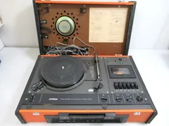 ビクター Victor PAE-230B ポータブルアンプリファイア レコードカセットテープ 電源コード欠品 日本製 ノーチェックジャンク品■のサムネイル