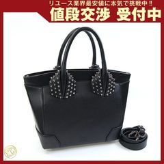 未使用級✨ アライア ミーナ ウェーブ ハンドバッグ 2way レザー 黒
