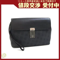 ダンヒル セカンドバッグ ディーエイト ダークブラウン