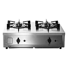 【中古】 リンナイ ガステーブル Vamo. (バーモ) 【公式ストア限定】ステンレスコンロ 強火力 ET21-2STSY-S … (プロパンガスLPG)のサムネイル