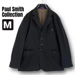 ポールスミスコレクション★PAUL SMITH COLLECTION★コットン★4Bワークテーラードジャケット★ブラック★メンズM    #2604A047
