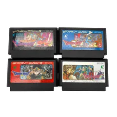 ドラゴンクエスト Ⅰ Ⅱ Ⅲ Ⅳ セット ファミコン FC ENIX 動作確認済み