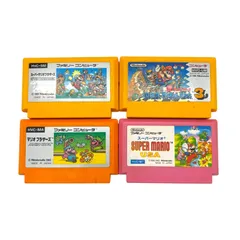 マリオブラザーズ スーパーマリオブラザーズ 3 USA 4本セット ファミコン FC 任天堂 動作確認済み