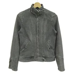 ニジュウサンク ブルゾン ジャケット アウター デニム レディース 38サイズ ブラック 23区 【中古】