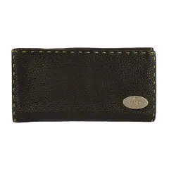 FENDI(フェンディ) 長財布 セレリア 8M0144 ダークグレー レザー