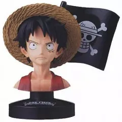 【中古】トレーディングフィギュア モンキー・D・ルフィ マスコレ ワンピース グレートディープコレクション