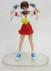 【中古】トレーディングフィギュア E.戦う女子高生 さくら(リペイントカラーVer.) 「カプコンフィギュアコレクション 私立ジャスティス学園 LEGION OF HEROES」