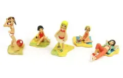 【中古】トレーディングフィギュア 全5種セット 「カプセルワークスコレクション 苺ましまろ 水着編 ただいま!」のサムネイル