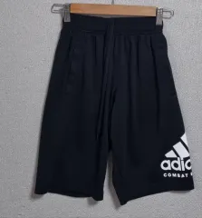 キッズ) 130) アディダス ブラック 機能性 ハーフパンツ