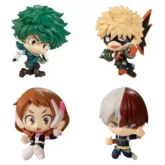 【中古】トレーディングフィギュア 全4種セット 「僕のヒーローアカデミア カプセルフィギュアコレクション」