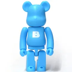 【中古】トレーディングフィギュア BASIC(ライトブルー/B大) 「BE＠RBRICK-ベアブリック- シリーズ51」
