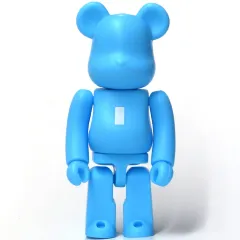 【中古】トレーディングフィギュア BASIC(ライトブルー/I) 「BE＠RBRICK-ベアブリック- シリーズ51」