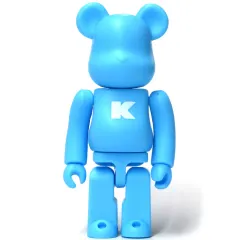 【中古】トレーディングフィギュア BASIC(ライトブルー/K) 「BE＠RBRICK-ベアブリック- シリーズ51」
