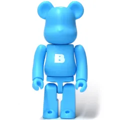 【中古】トレーディングフィギュア BASIC(ライトブルー/B小) 「BE＠RBRICK-ベアブリック- シリーズ51」