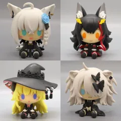 【中古】トレーディングフィギュア 全4種セット ちょこのっこフィギュア 「一番くじ ホロライブ ～Villain Style～」 ちょこのっこ賞
