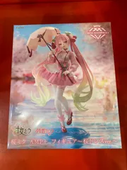 【未開封中古品】桜ミク AMP＋ フィギュア 桜ドレスver.