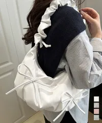 【日本倉庫即納】 ショルダーバッグ 3way リボンバッグ