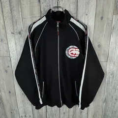 ECKO UNLTD エコー アンリミテッド ブラック フルジップ ラグラン ジャージ トラックジャケット メンズ M サイズのサムネイル