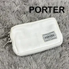 PORTER ポーター カードケース フラグメントケース コインケース 小銭入れ 小物入れ ホワイト