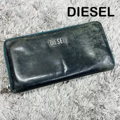DIESEL ディーゼル 長財布 ラウンドファスナー レザー