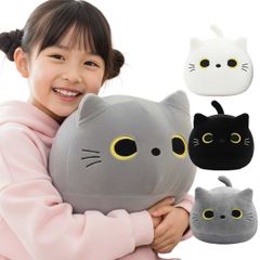 납기 약 1 개월] 봉제 장난감 마루 모치 냥코 - Ver2 - 특대 40cm 3 컬러 고양이 둥근 쿠션 다키마 쿠라