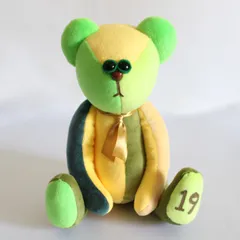 クマヤNo.19 ヨット　テディベア　くまのぬいぐるみ