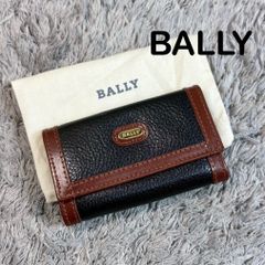 BALLY ブラウンレザーキーケース - メルカリ