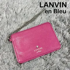 LANVIN en Bleu ランバン パスケース カードケース 定期入れ ピンク