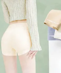 【日本倉庫即納】 ペチパンツ シームレス ボクサーショーツ