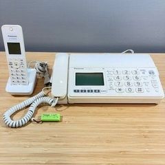 普通紙FAX 子機1台 取扱説明書 Panasonic KX-PD215‐W - メルカリ