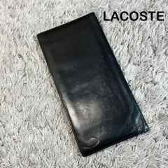 LACOSTE ラコステ 長財布 レザー ブラックのサムネイル