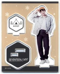 SEVENTEEN CAFE2022 winter camping WOOZI アクリルスタンド 冬