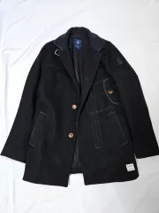 G-Star RAW(ジースターロゥ) ウール デコイ ガバー トレンチコート バックル M
