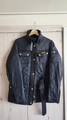 バブアー キルティング ジャケット ブラック インターナショナル 12