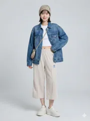 アディダス オリジナル セーラー 7/8 ワイド パンツ