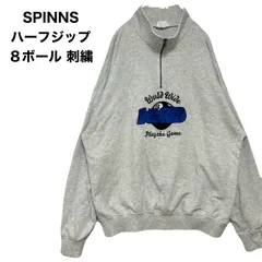 SPINNS スピンズ ハーフジップ ８ボール 刺繍  Fのサムネイル