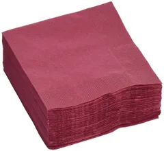 カラーナプキン 日本製 25×25cm 50枚入 ワインレッド C24-WR-Jのサムネイル