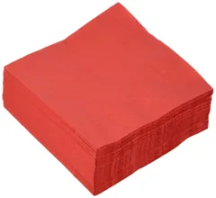 カラーナプキン 日本製 25×25cm 50枚入 イタリアンレッド C24-IR-Jのサムネイル