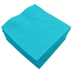 アートナップ(Artnap) カラー ペーパーナプキン 50枚入 マーメイドブルー 25×25cm C24-MB-J 日本製のサムネイル