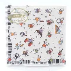 FRONTIA ペーパーナプキン Quu 音楽隊 ミュージック 33x33cm 1パック10枚入り フロンティアのサムネイル