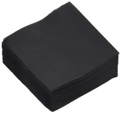 アートナップ カラーナプキン 日本製 25×25cm 50枚入 ブラック C24-BK-Jのサムネイル