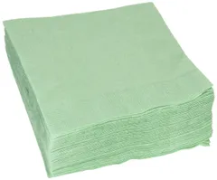 カラーナプキン 日本製 25×25cm 50枚入 グリーン C24-G-Jのサムネイル