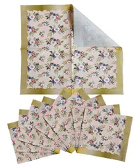 S.fields.inc ペーパーナプキン 花柄 紙ナプキン 60枚セット バラ 北欧 デコパージュ レストラン (ゴールド)のサムネイル